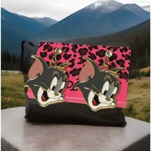 New funny Tom cat earrings